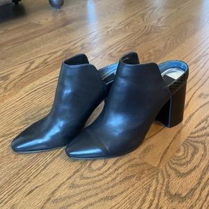 Dolce Vita Black Heeled Mule